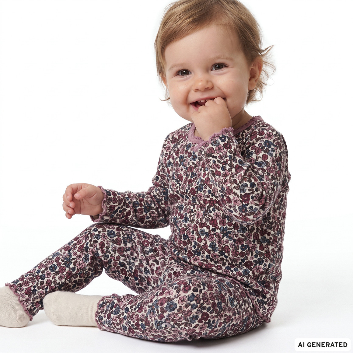 Baby Leggings mit Rippstruktur