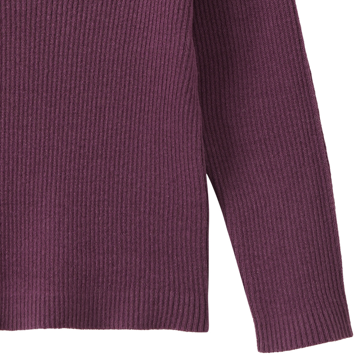 Baby Strickshirt mit Rippstruktur