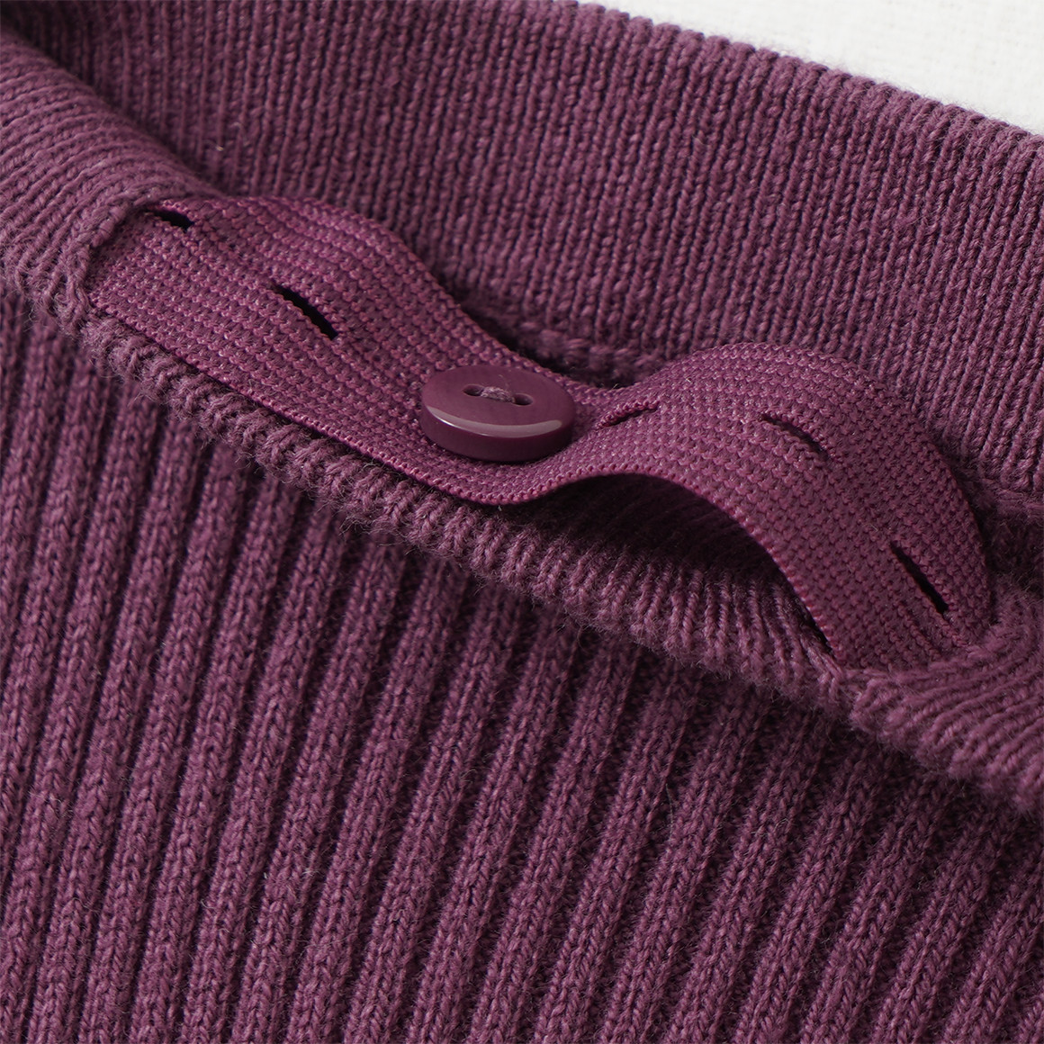 Baby Strickleggings mit Rippstruktur