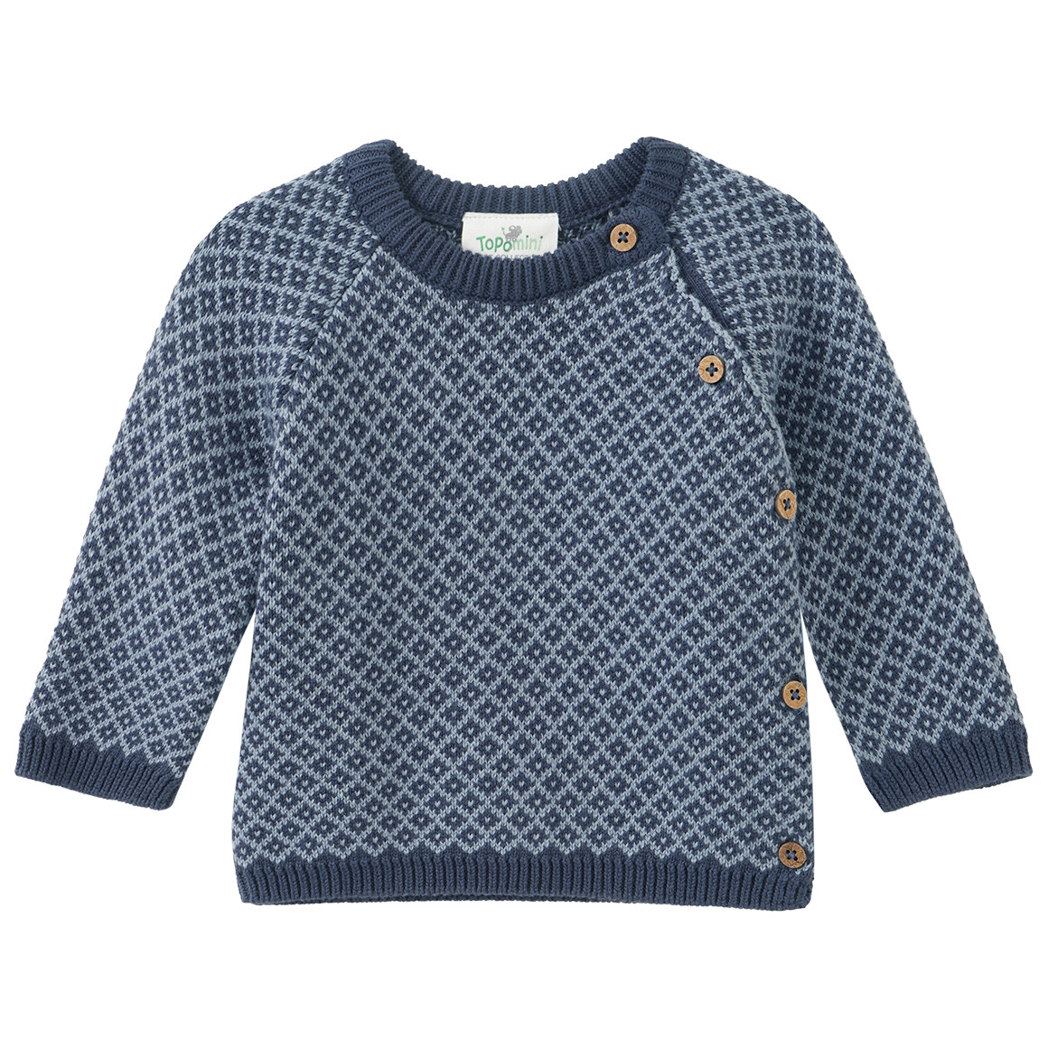 Newborn Strickjacke mit Knopfleiste