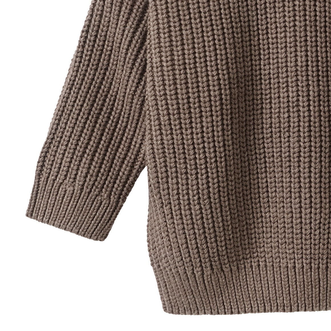 Newborn Strickpullover mit Rippstruktur