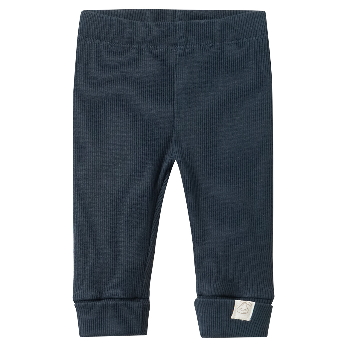 Newborn Leggings mit Rippstruktur