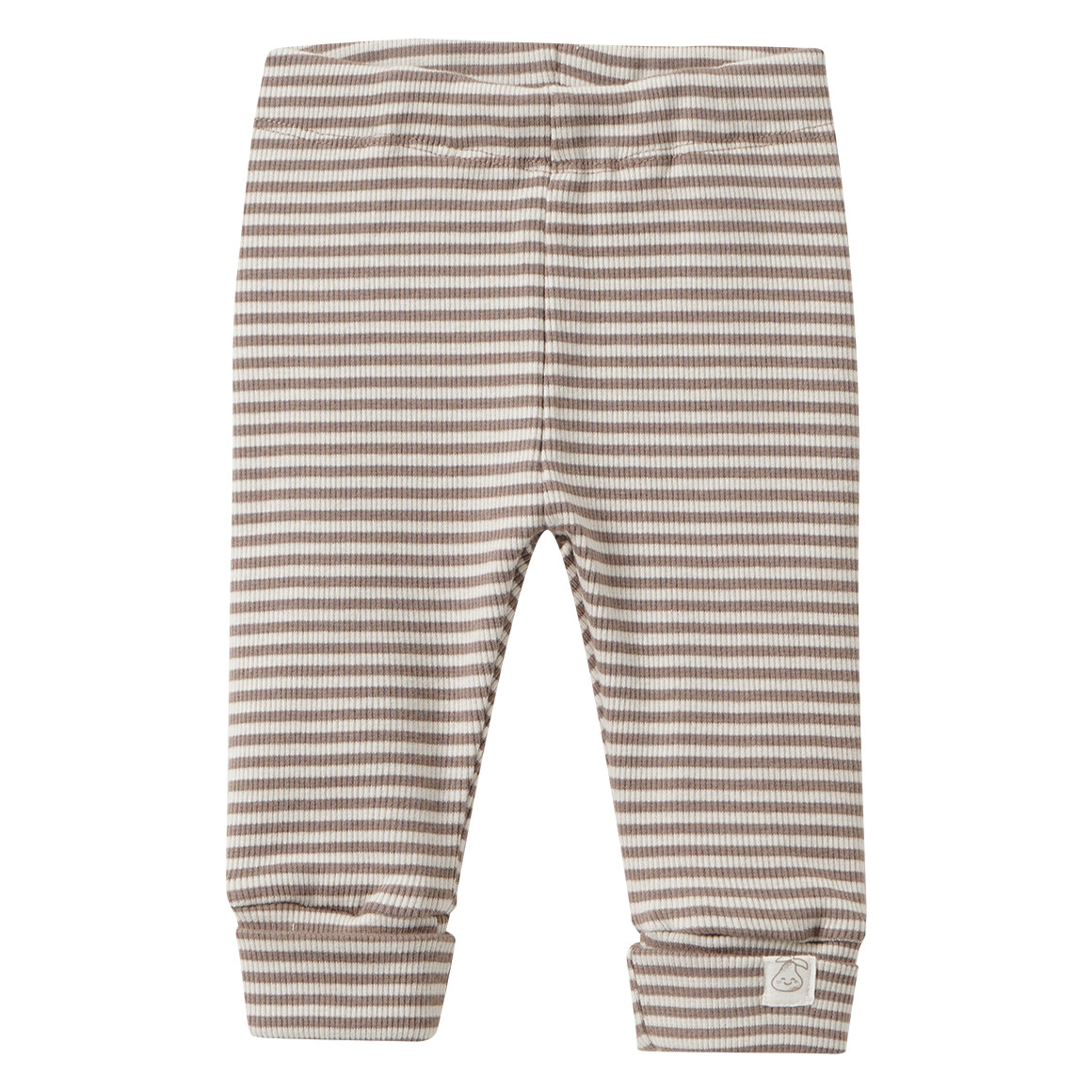Newborn Leggings mit Rippstruktur