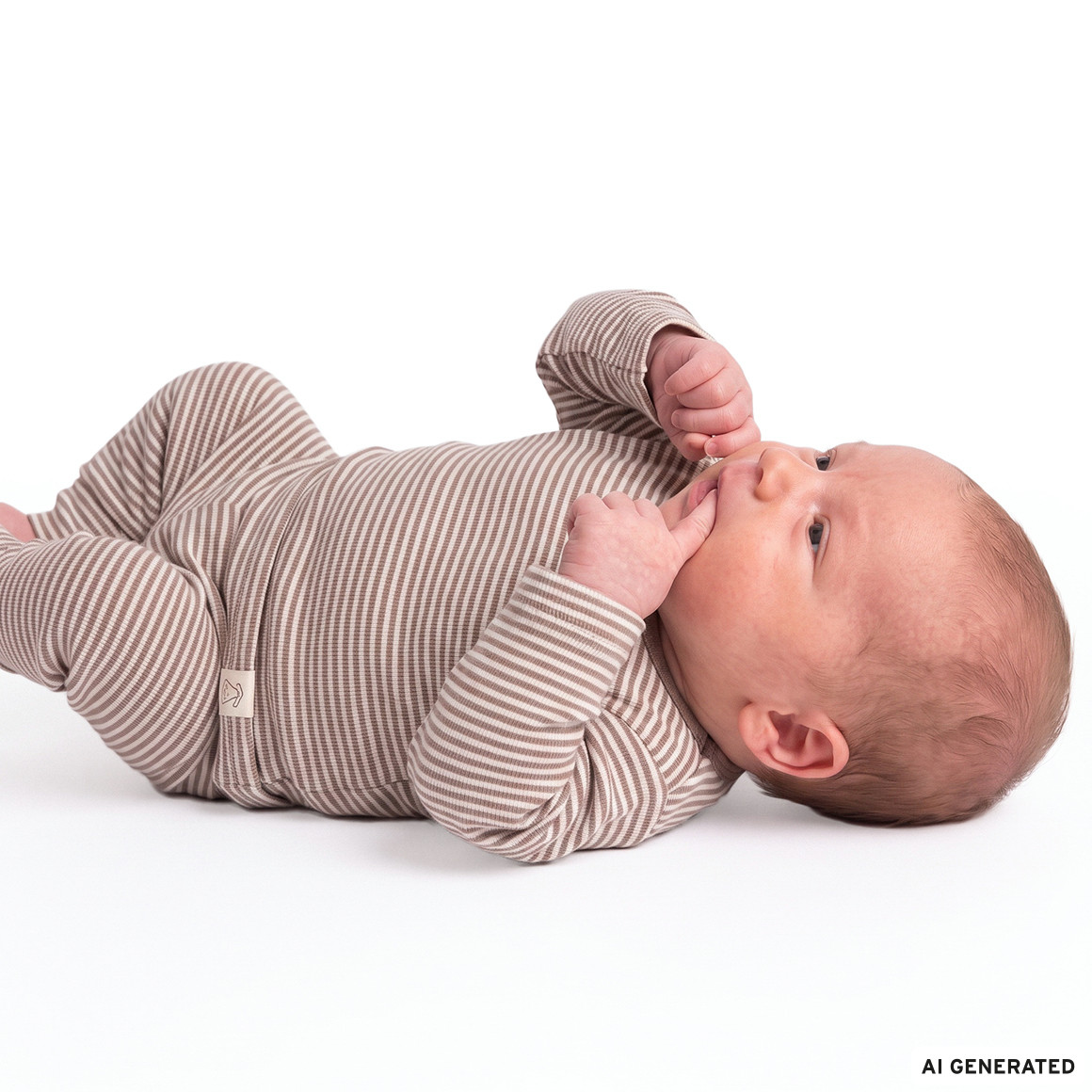 Newborn Leggings mit Rippstruktur