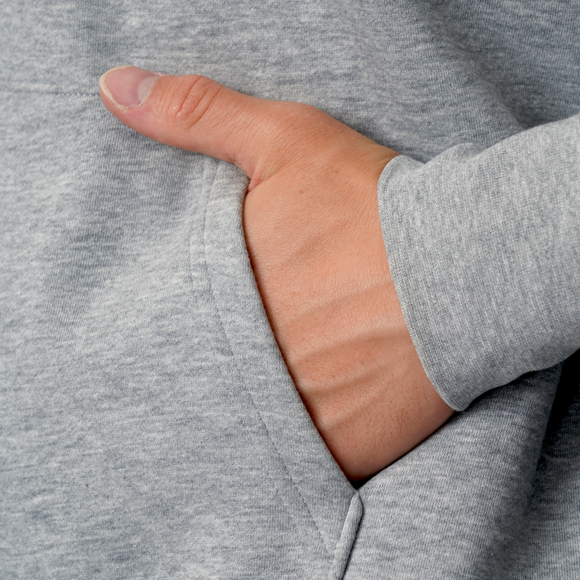 Heren-sweatjack met capuchon