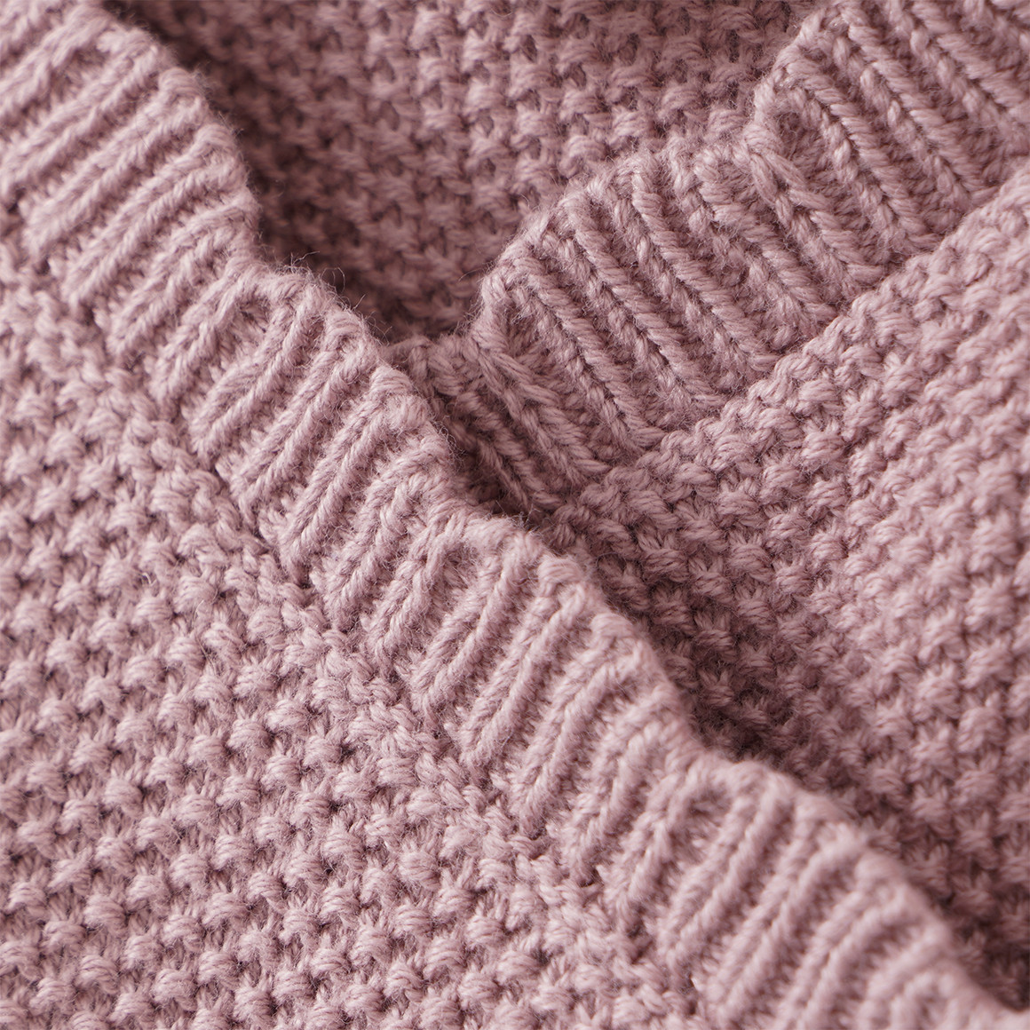 Newborn Strickjacke im Wickel-Design