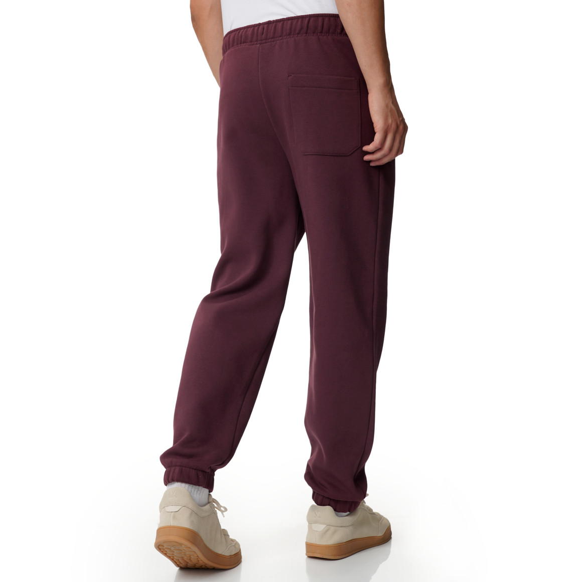 Joggingbroek voor heren met gemêleerd effect