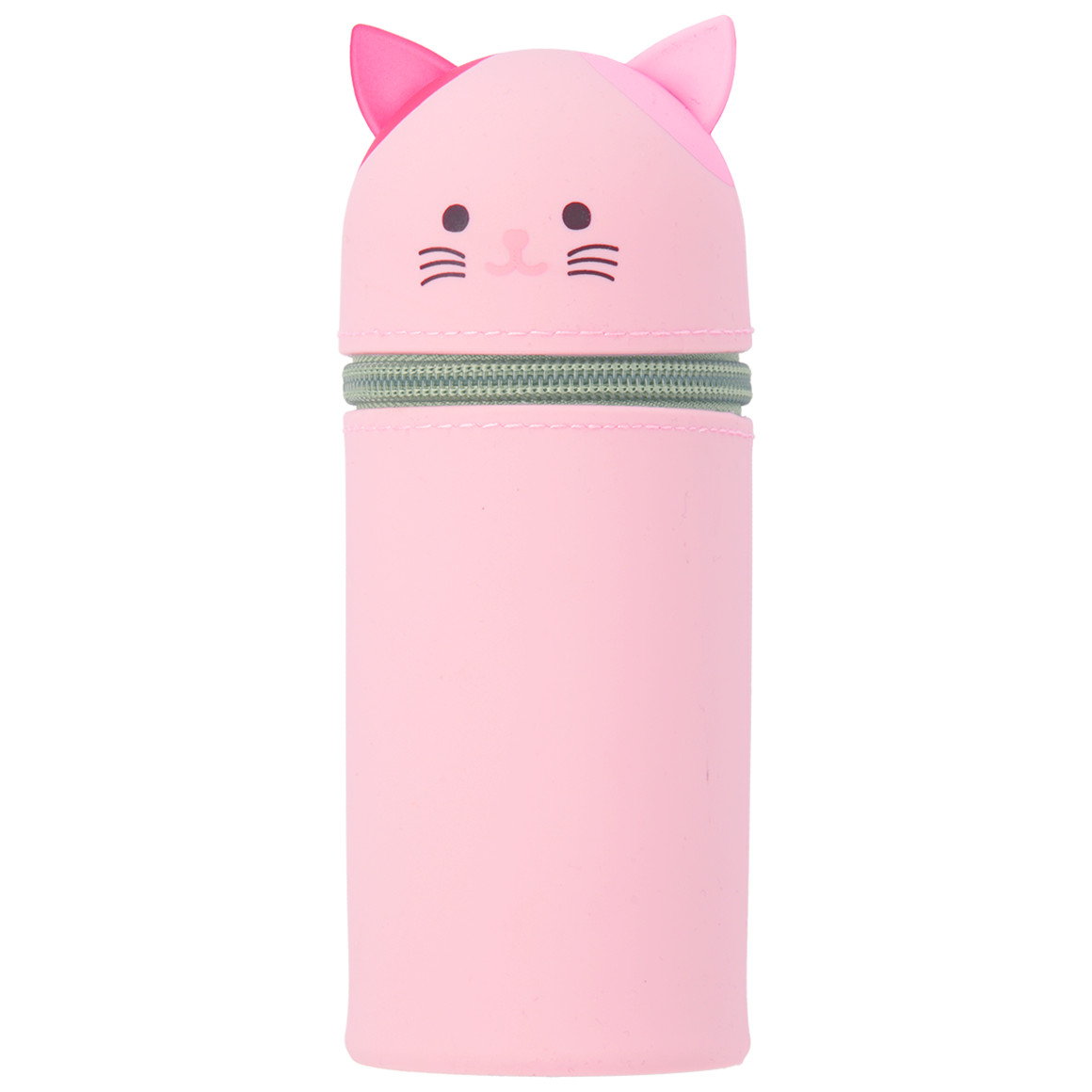 Stifteetui Katze aus Silikon
