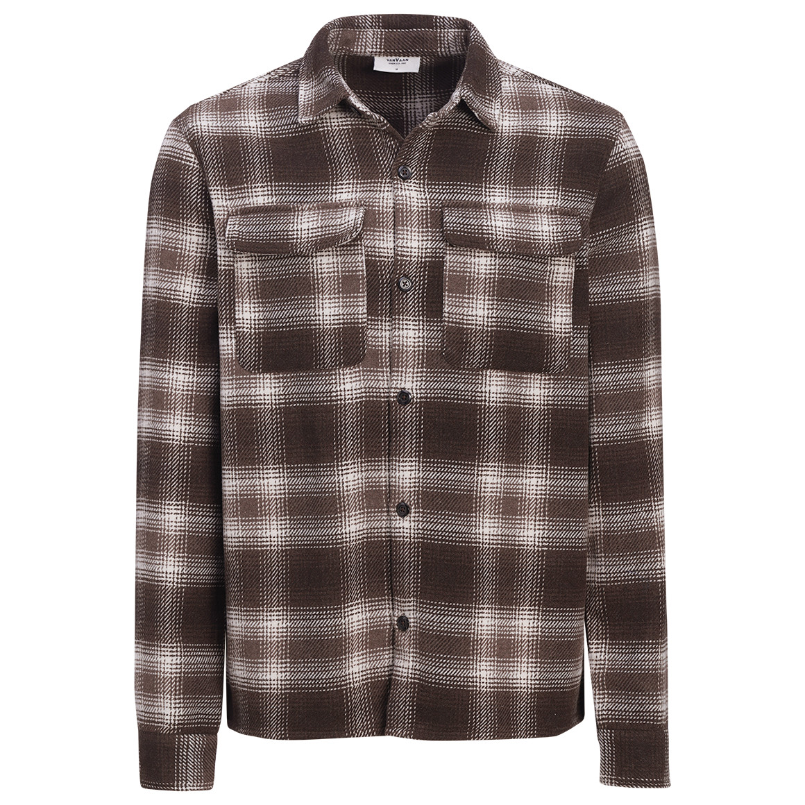 Herren Overshirt mit kariertem Design