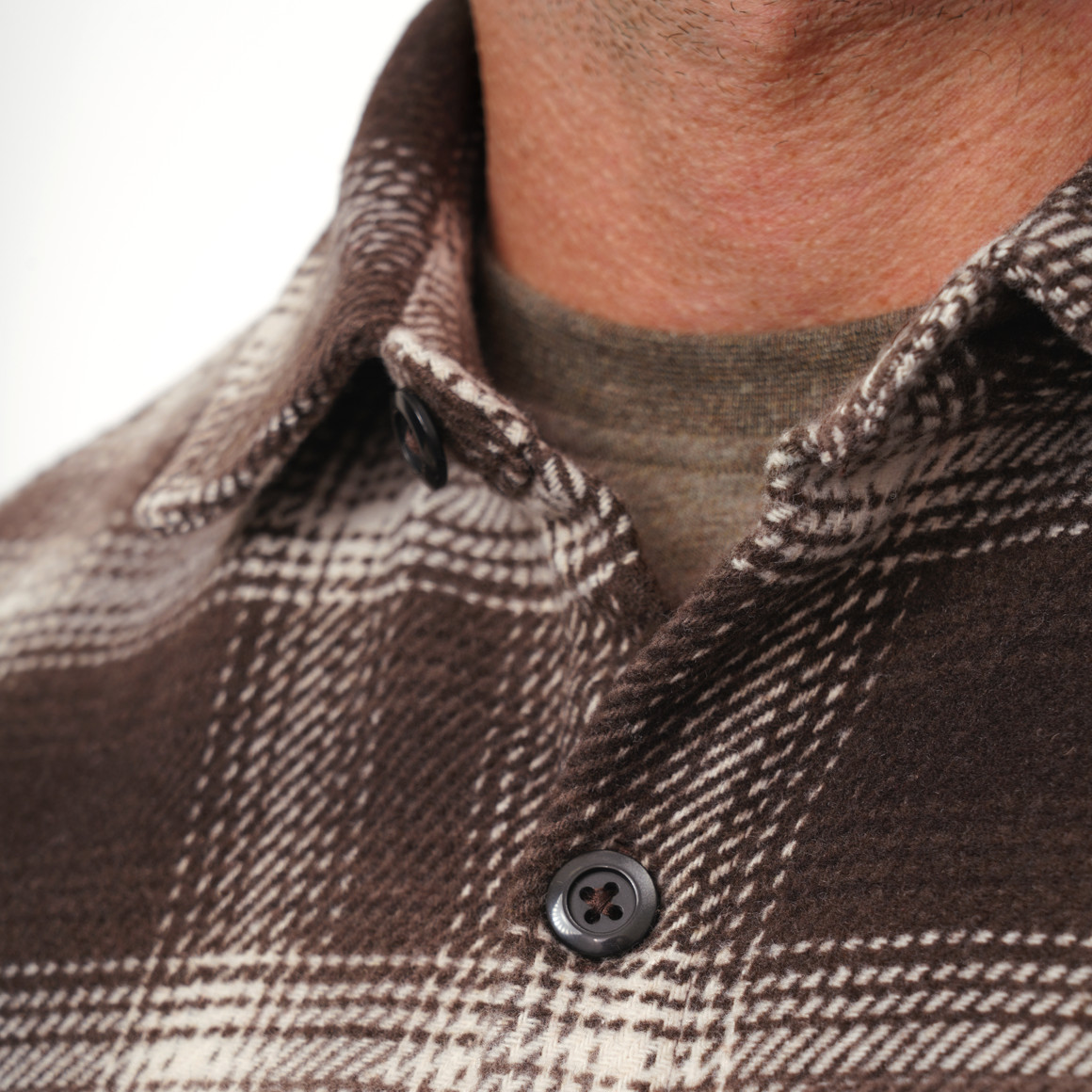 Herren Overshirt mit kariertem Design
