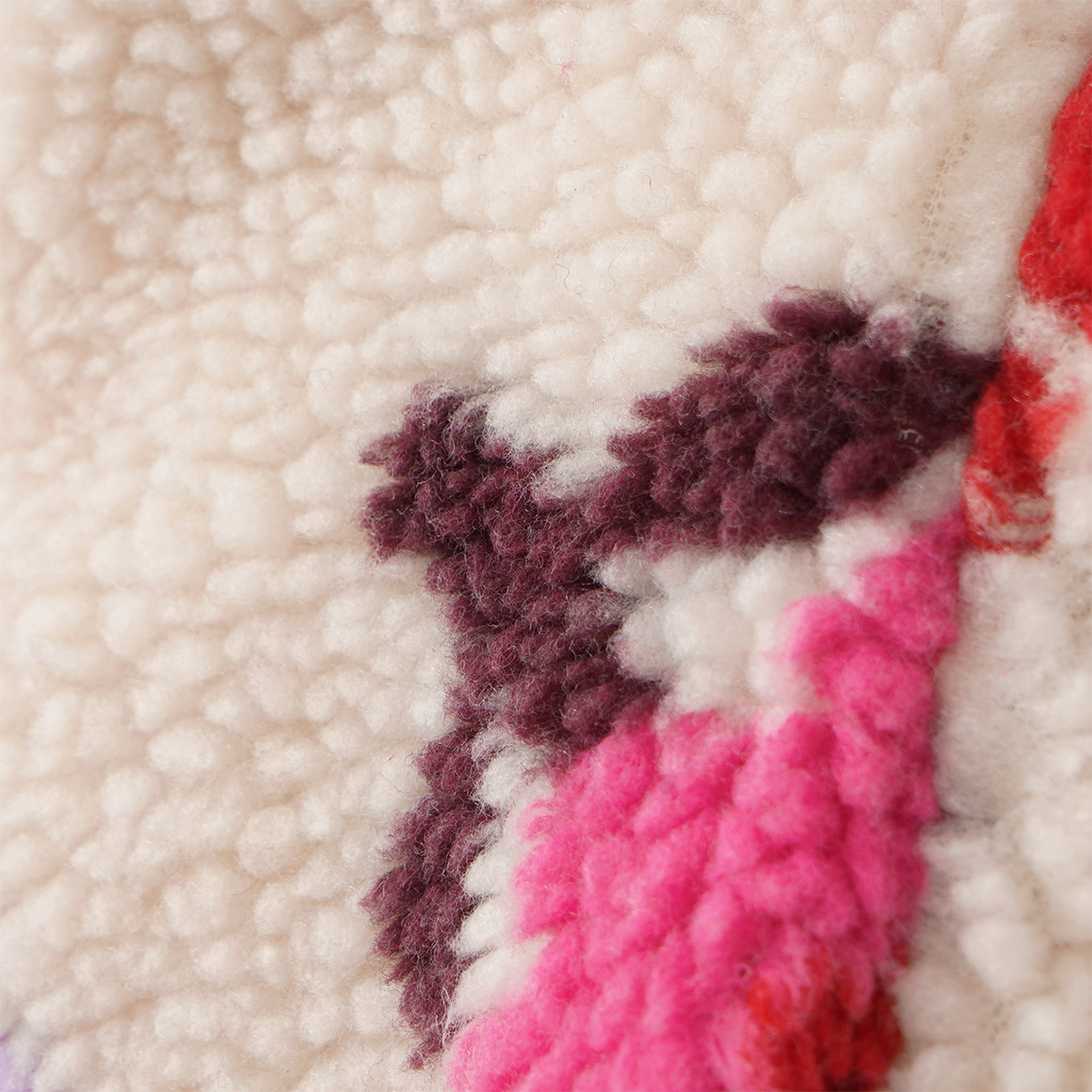 Baby Teddyjacke mit Blumen-Motiven