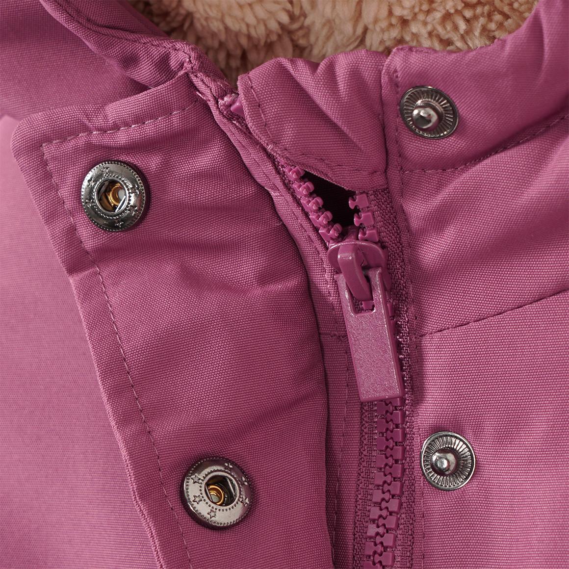 Mädchen Parka mit Plüschfutter