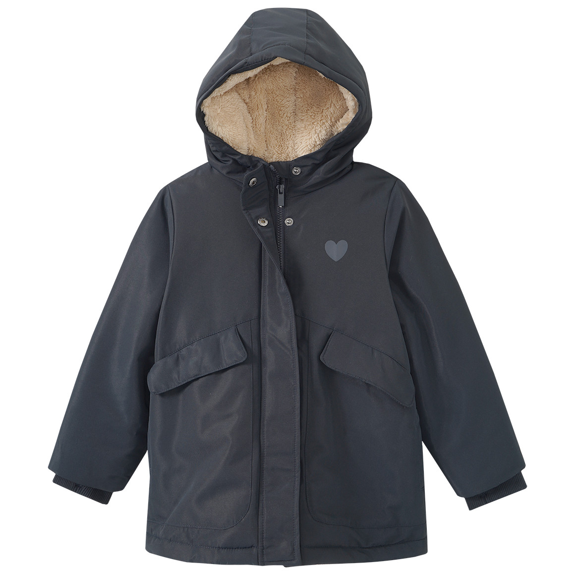 Mädchen Parka mit Plüschfutter