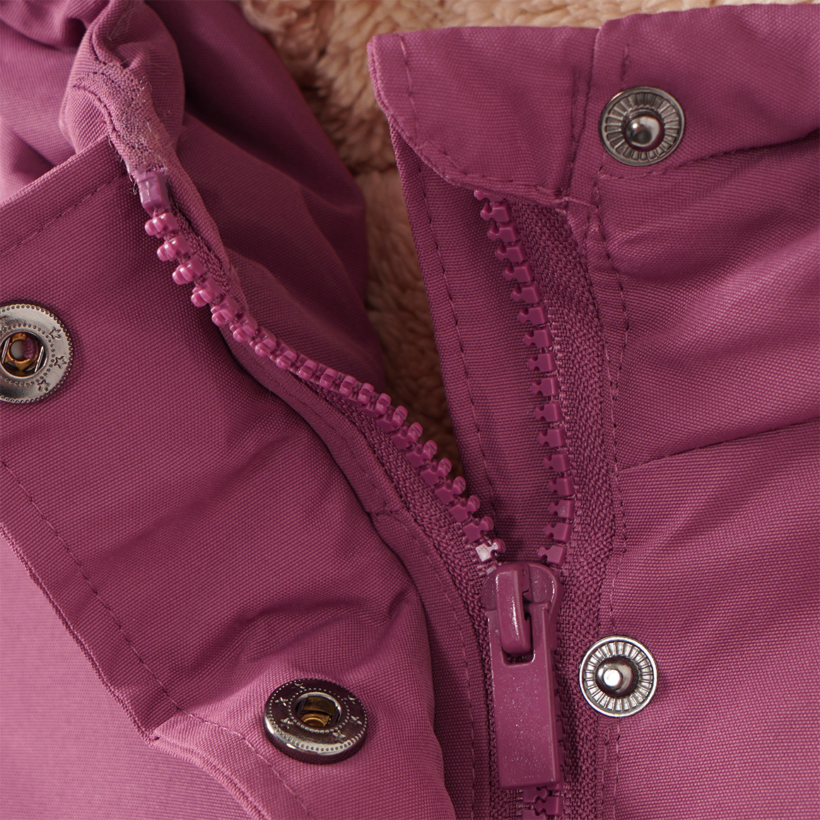 Mädchen Parka mit Plüschfutter