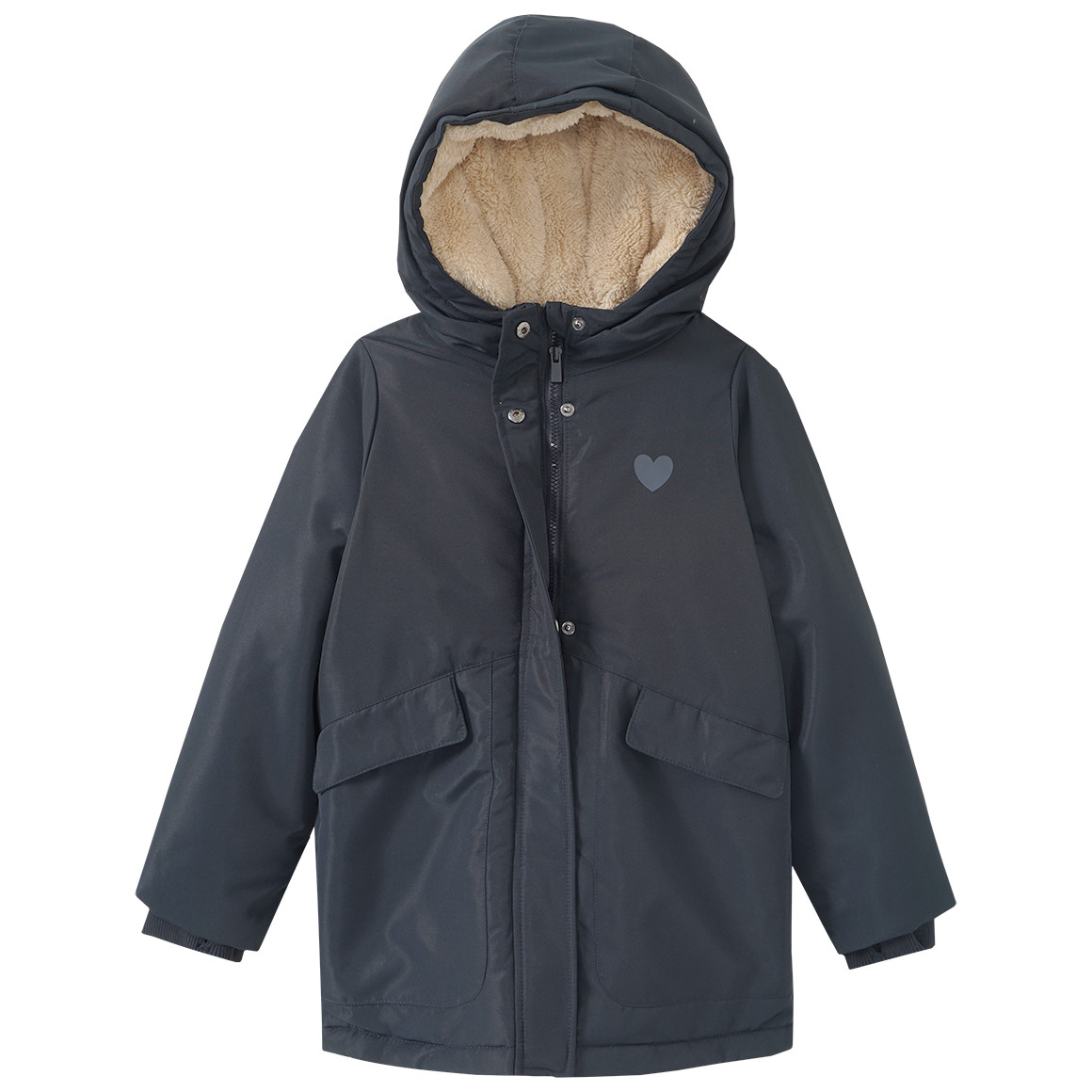 Mädchen Parka mit Plüschfutter