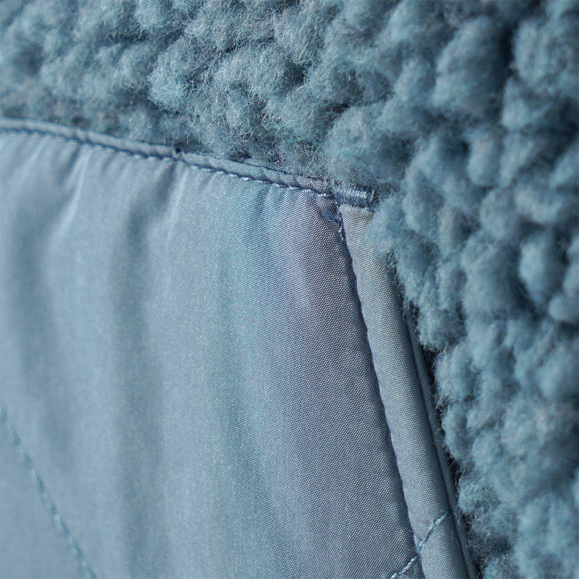 Jungen Teddyjacke mit Stepp-Details