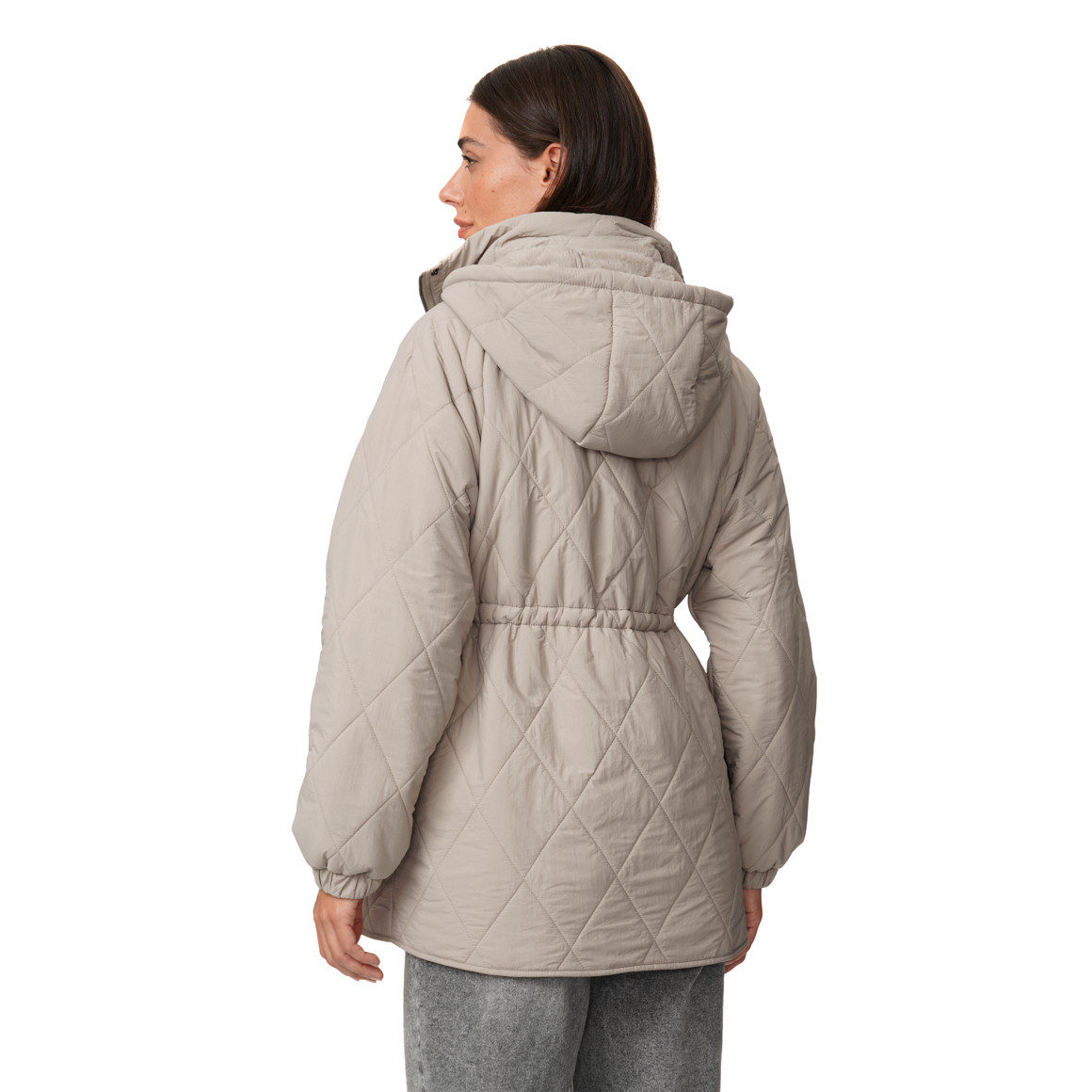 Damen Steppjacke mit Kapuze