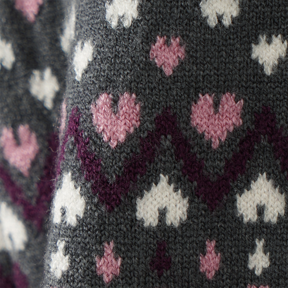 Mädchen Strickleggings mit Norwegermuster