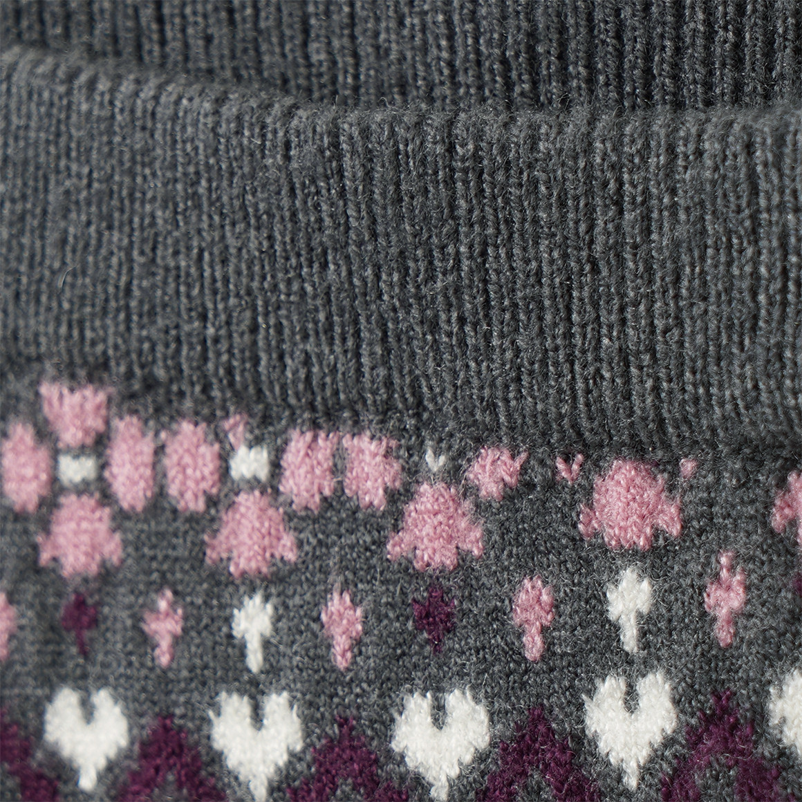 Mädchen Strickleggings mit Norwegermuster