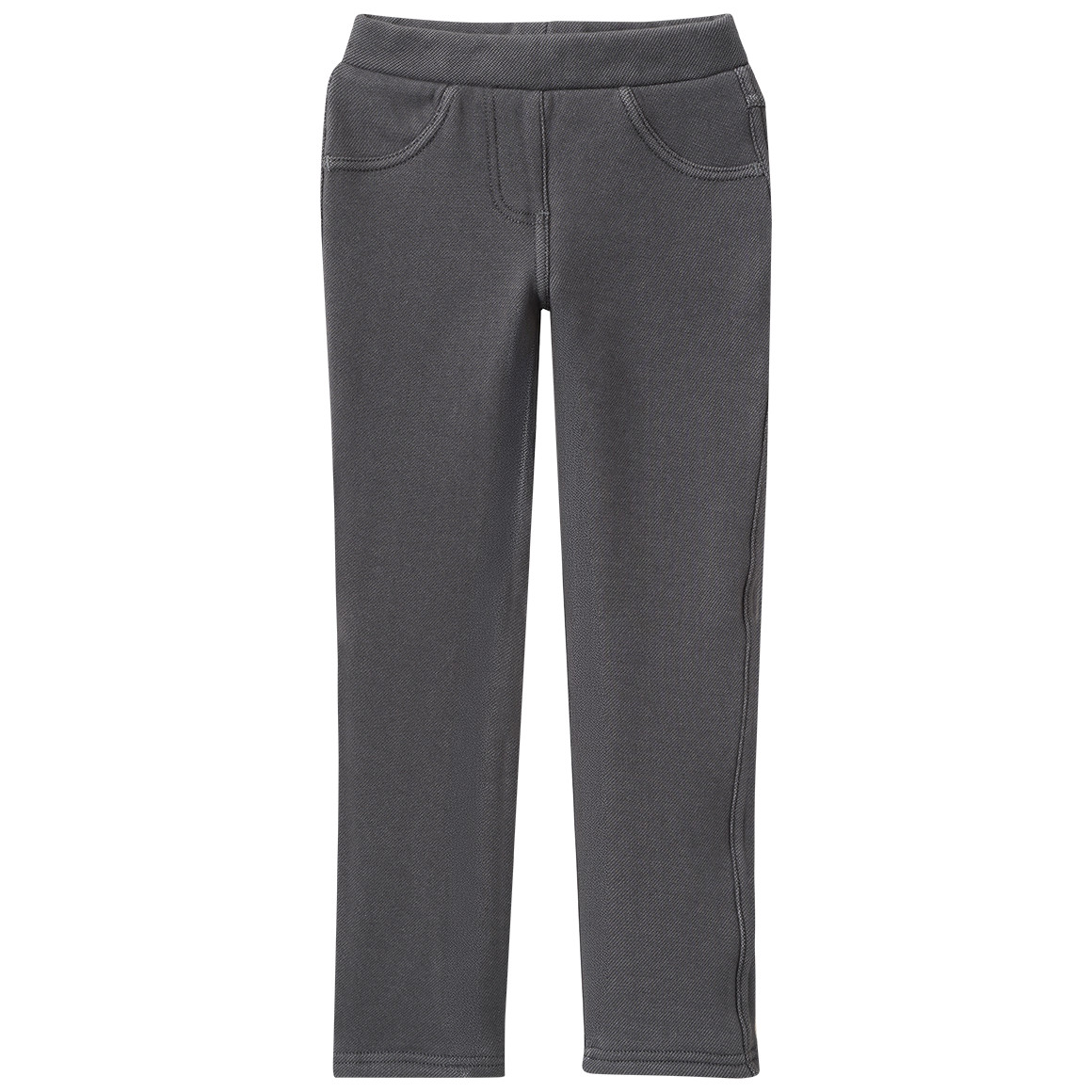 Mädchen Thermo-Jeggings unifarben