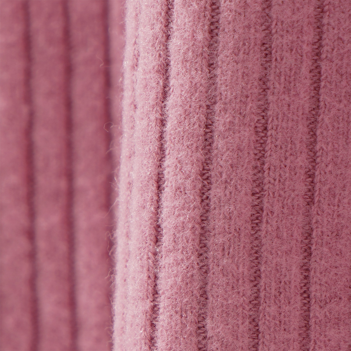 Mädchen Langarmshirt mit Rippstruktur