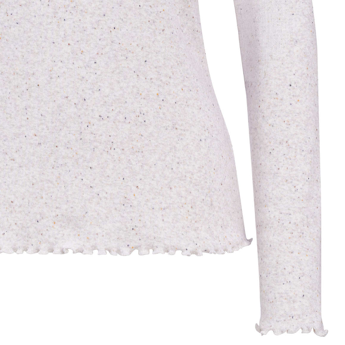 Damen Langarmshirt mit Noppengarn
