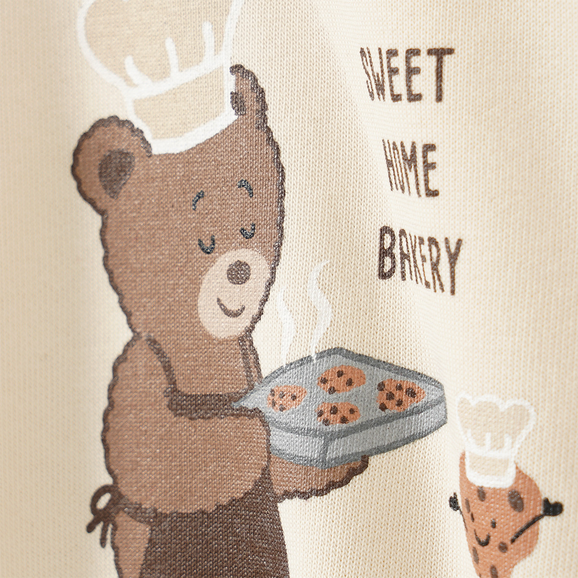 Newborn Sweatshirt mit Bären-Print