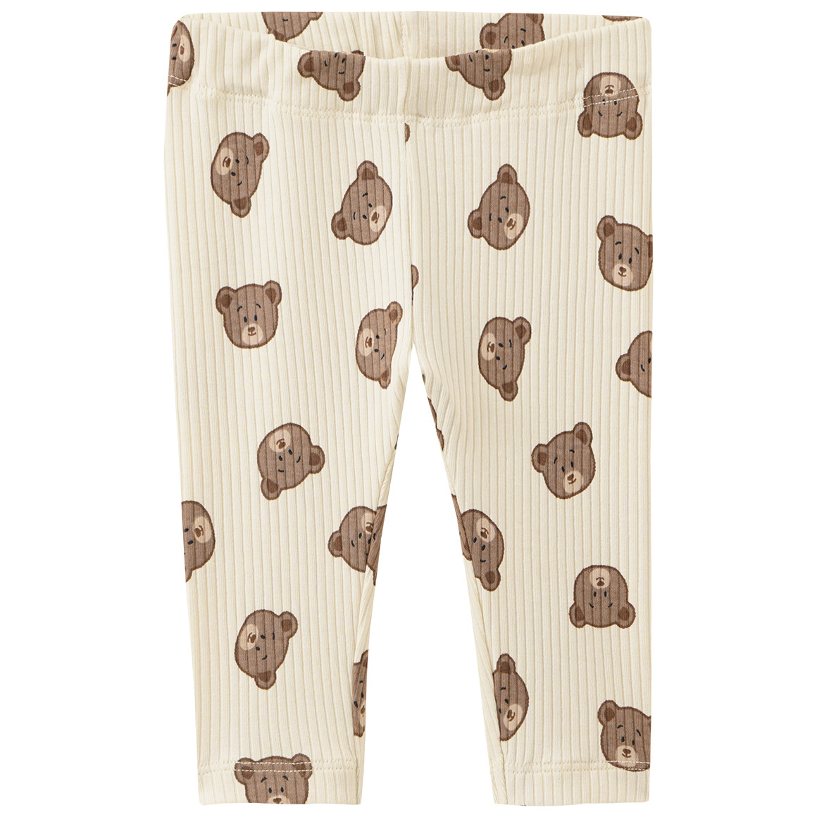 Newborn Leggings mit Rippstruktur