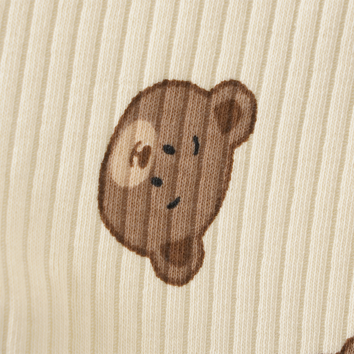 Newborn Leggings mit Rippstruktur