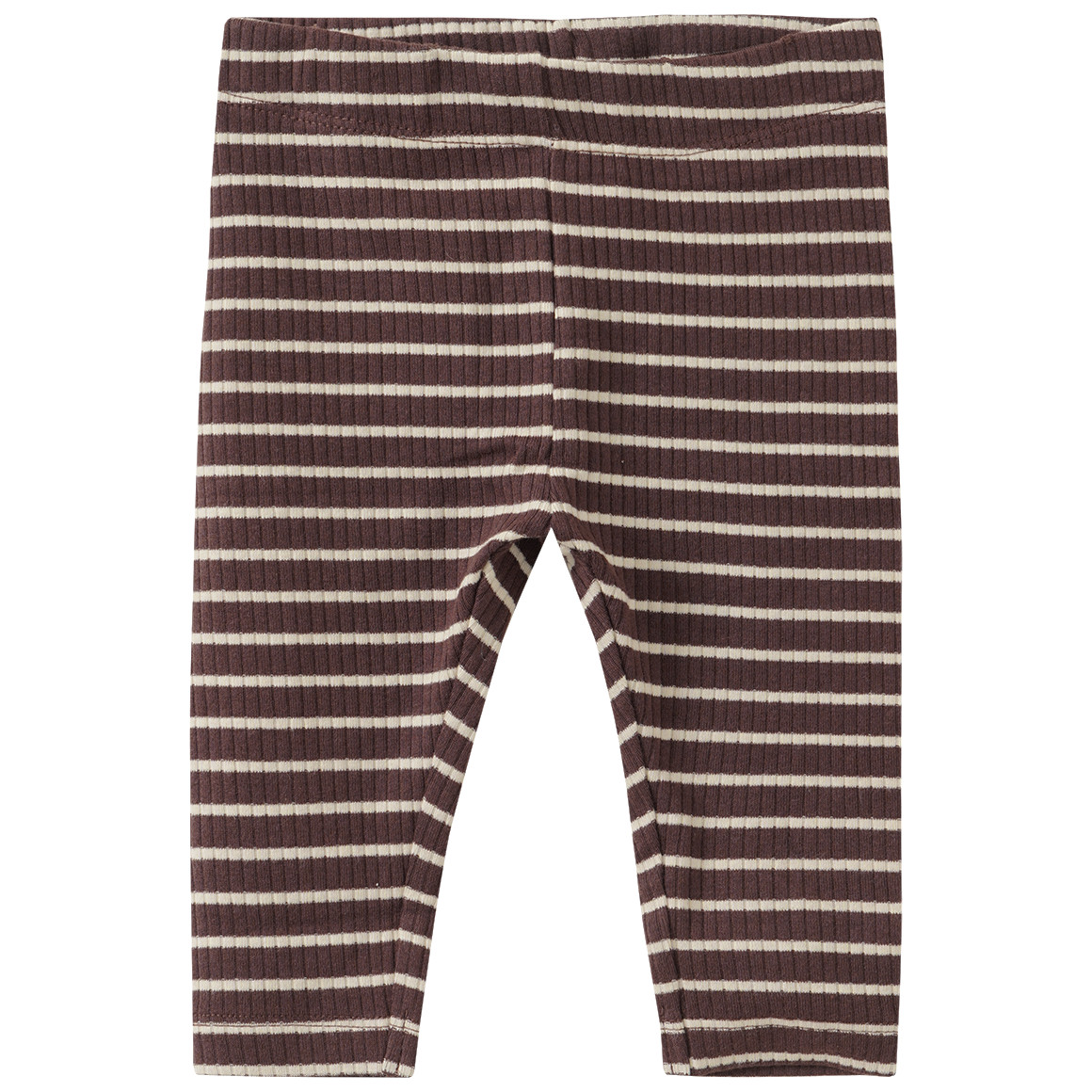 Newborn Leggings mit Rippstruktur