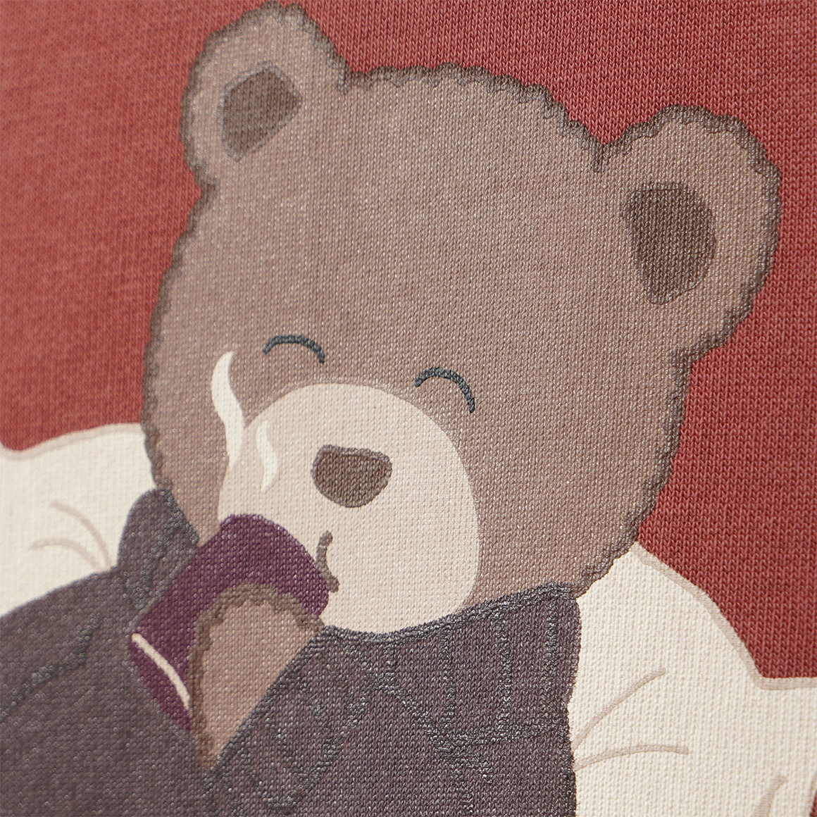 Kinder Sweatshirt mit Bären-Print