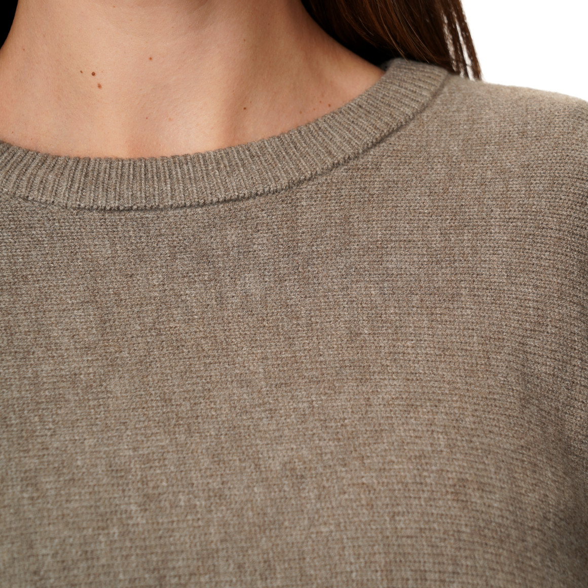 Damen Strickpullover mit Fledermausärmeln