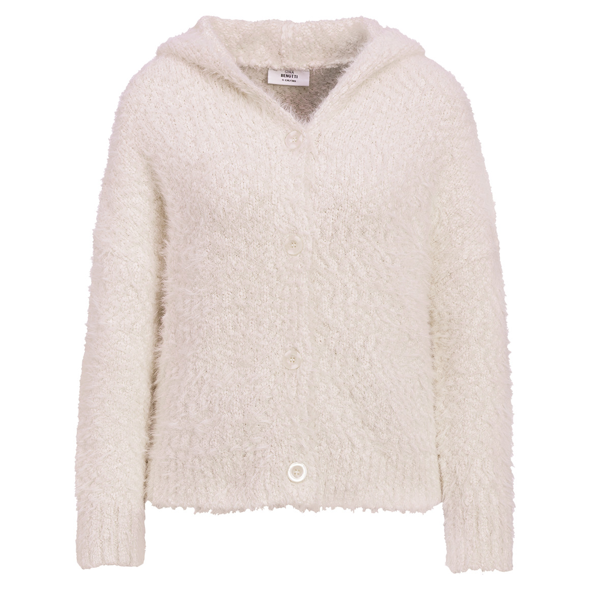 Damesvest met capuchon