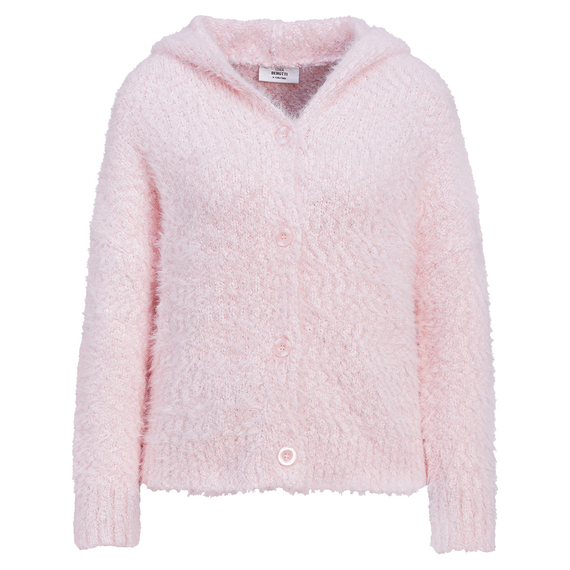 Damesvest met capuchon