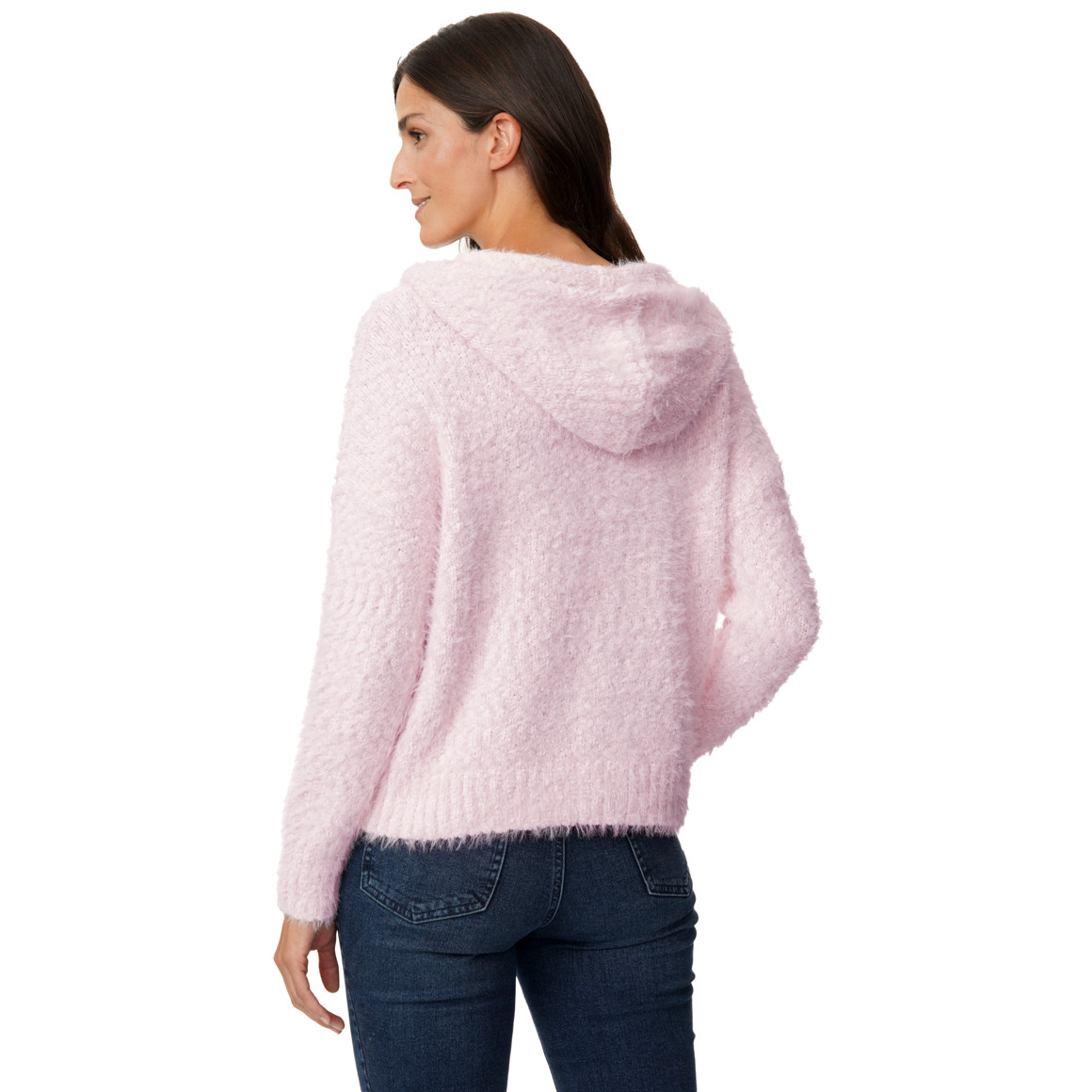 Damesvest met capuchon