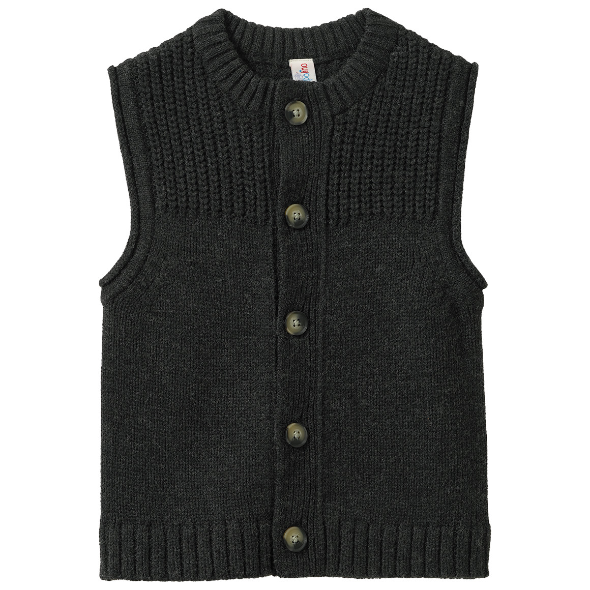 Jungen Strickweste im Oktoberfest-Design