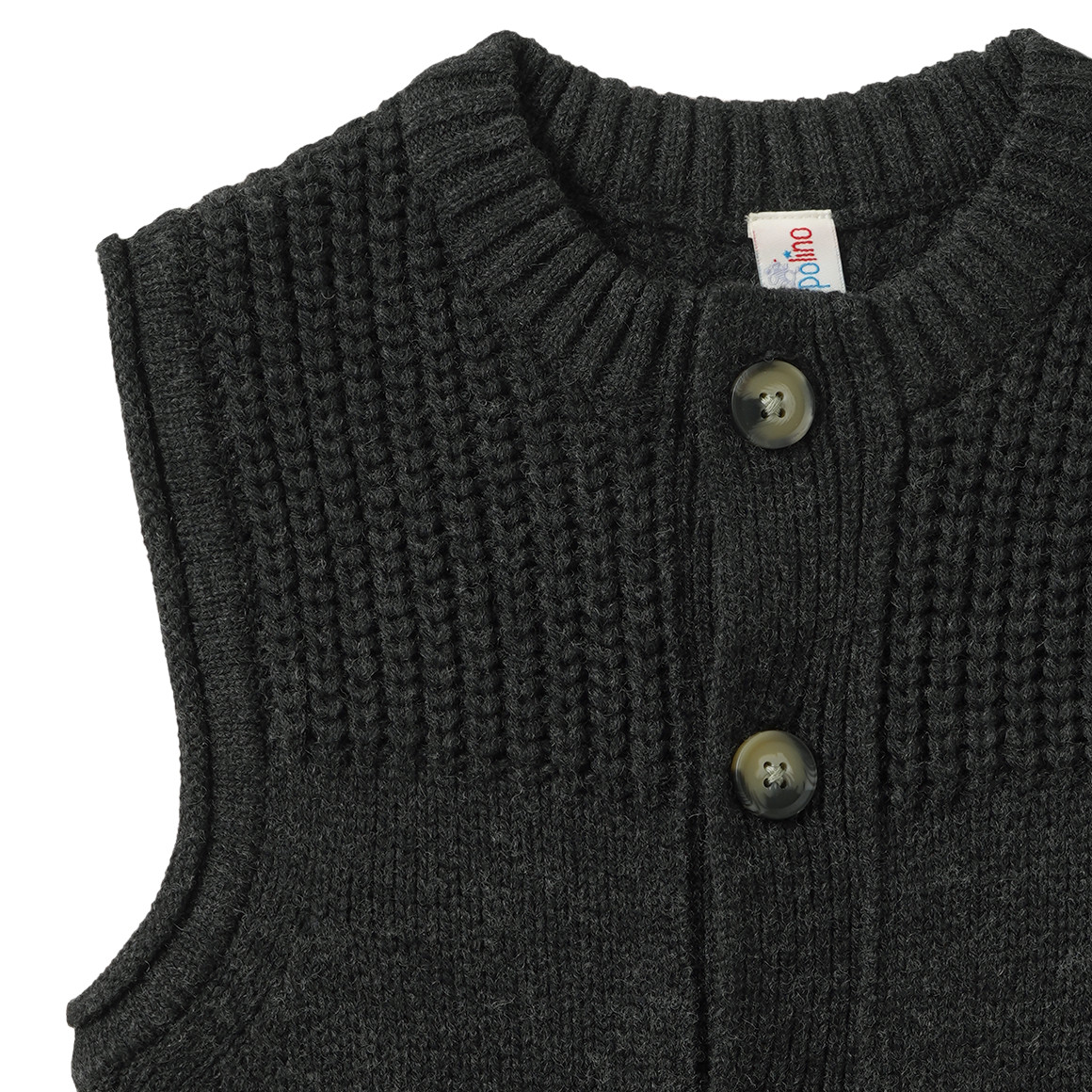 Jungen Strickweste im Oktoberfest-Design