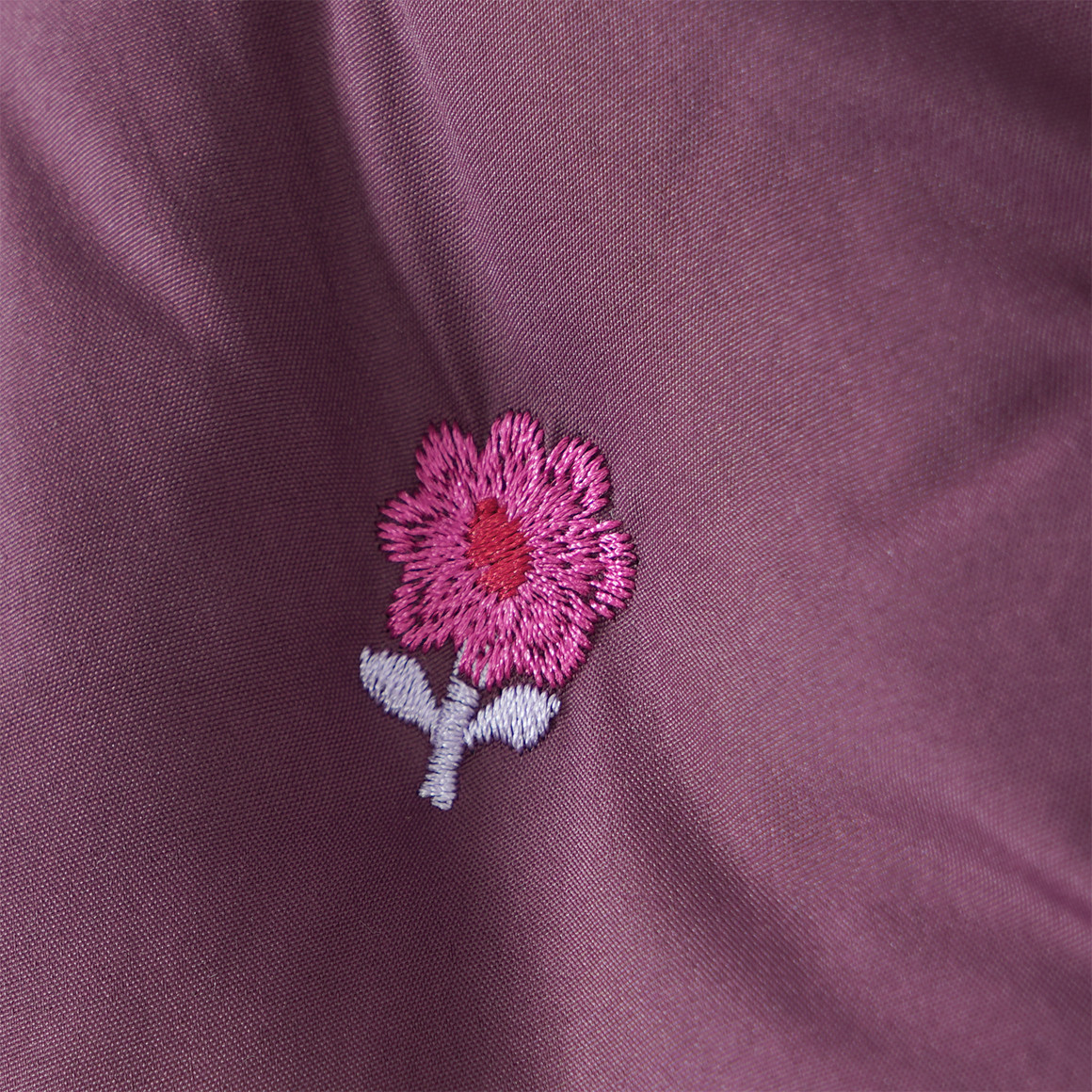 Baby-donsjack met bloemmotieven