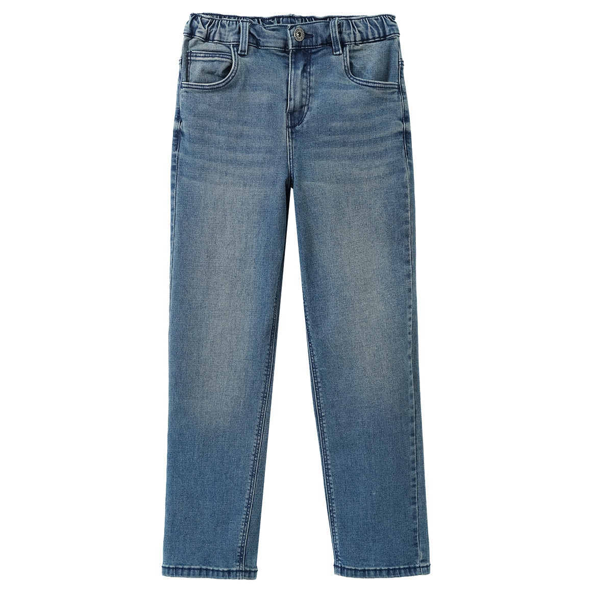 Jungen Loose-fit-Jeans mit Gummibund