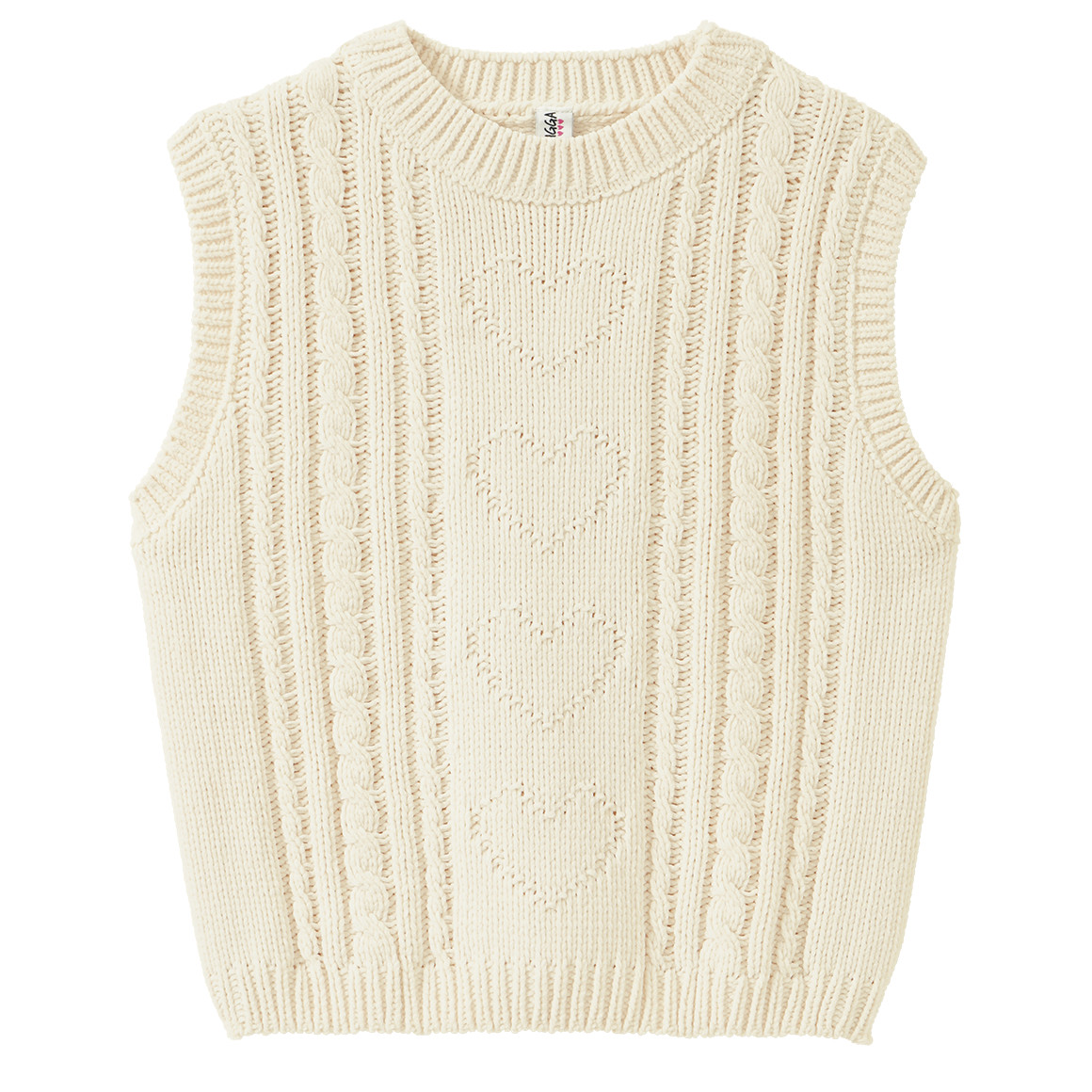 Mädchen Pullunder aus Chenille