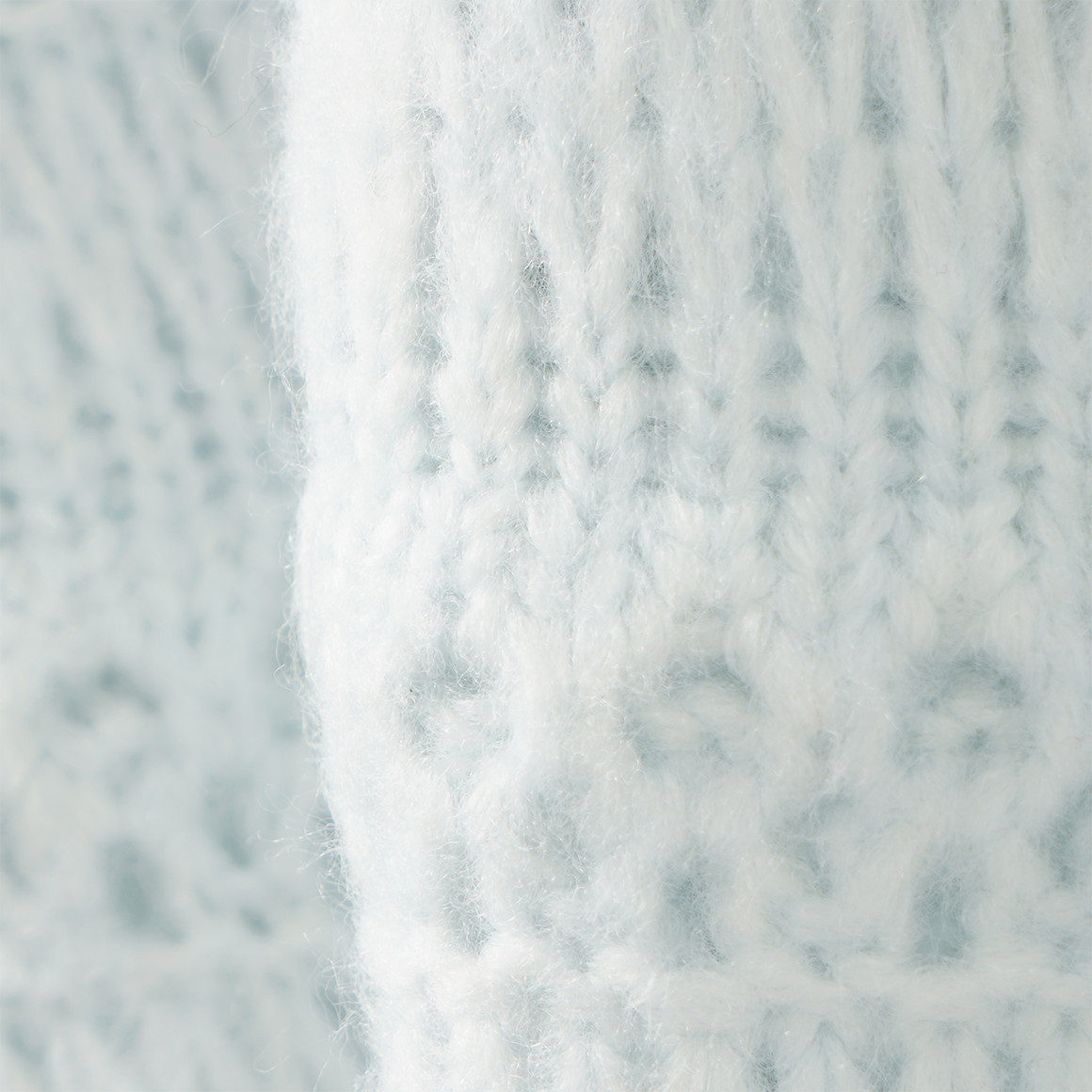 Mädchen Strickpullover unifarben