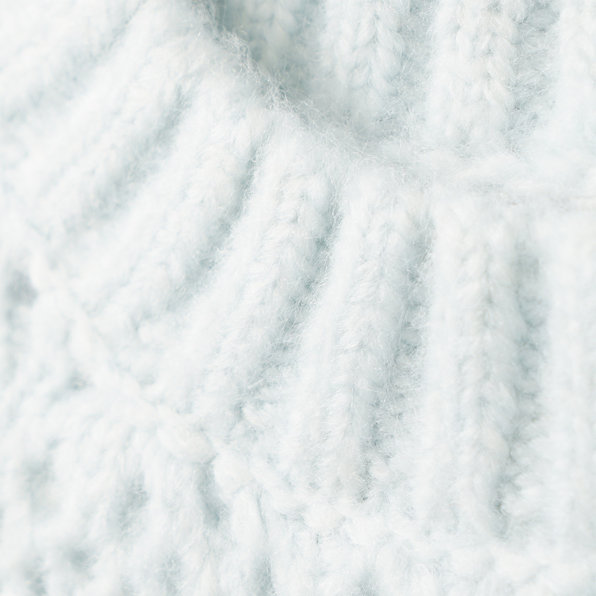 Mädchen Strickpullover unifarben