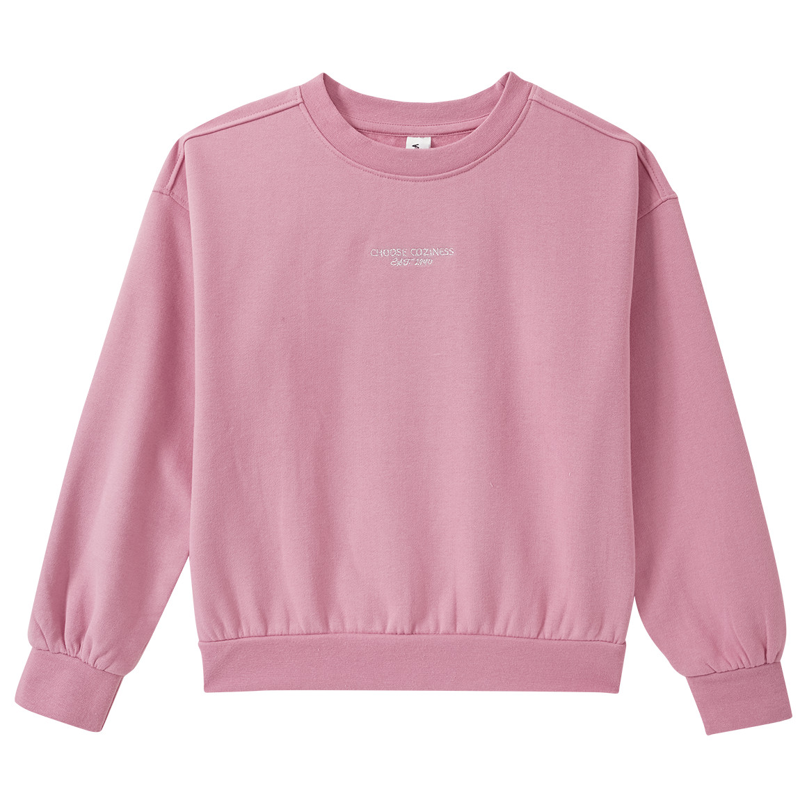 Mädchen Sweatshirt mit Rücken-Print