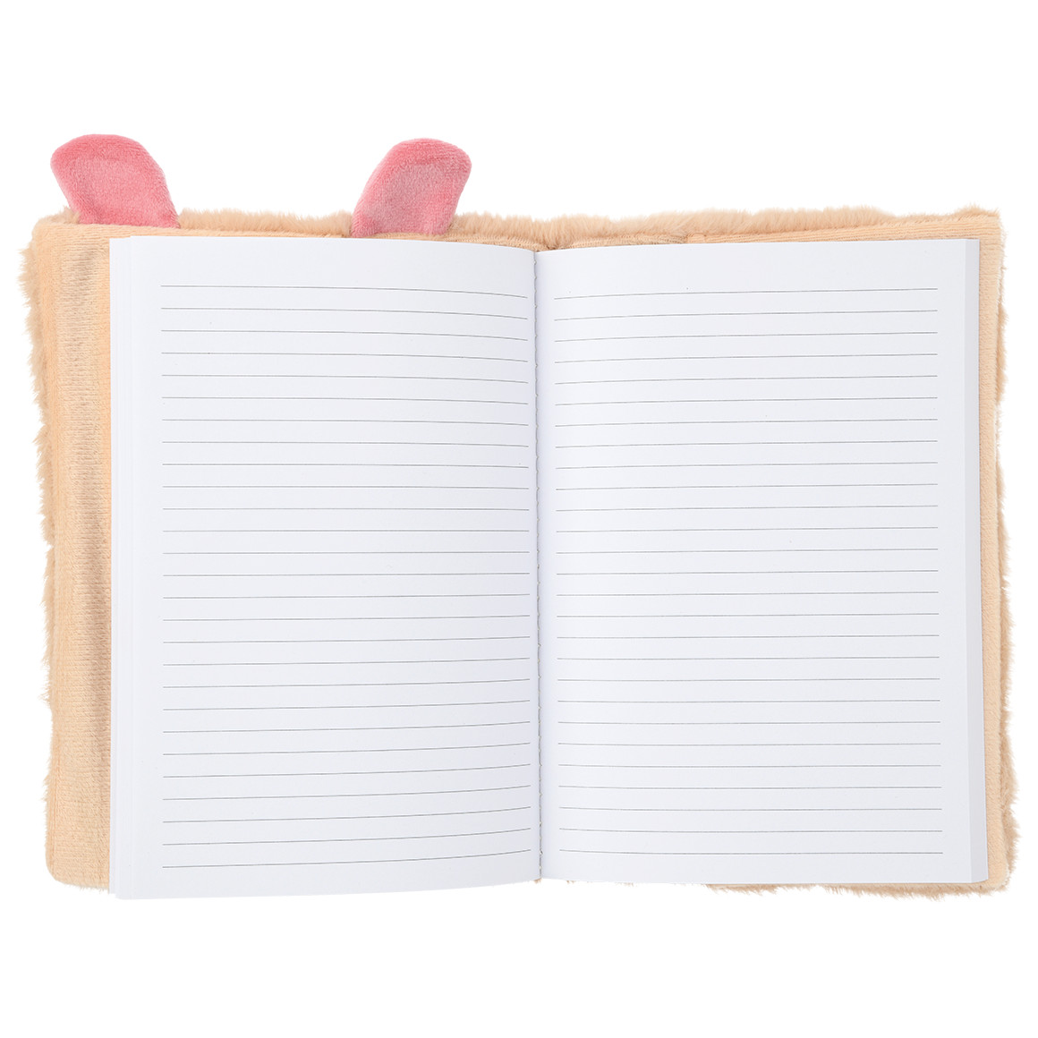 Notizbuch aus Plüsch Capybara