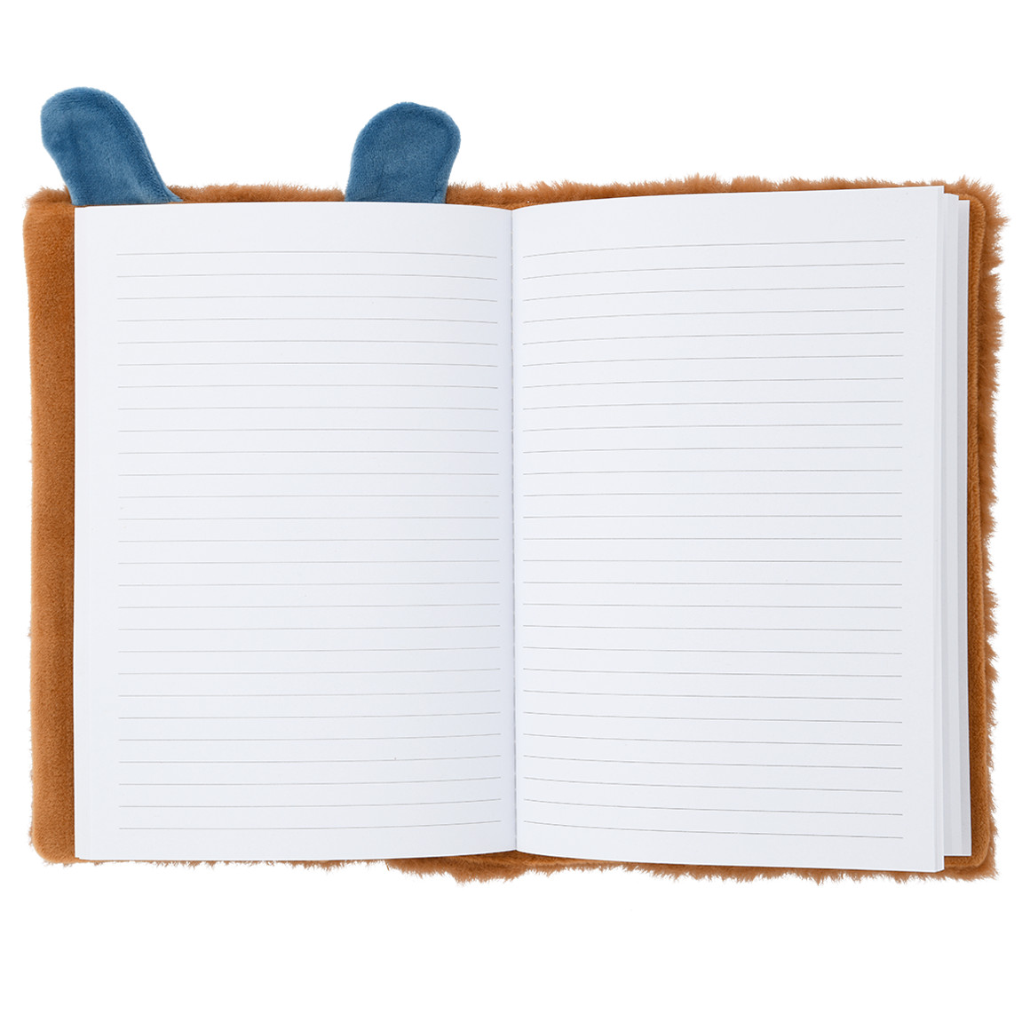 Notizbuch aus Plüsch Capybara