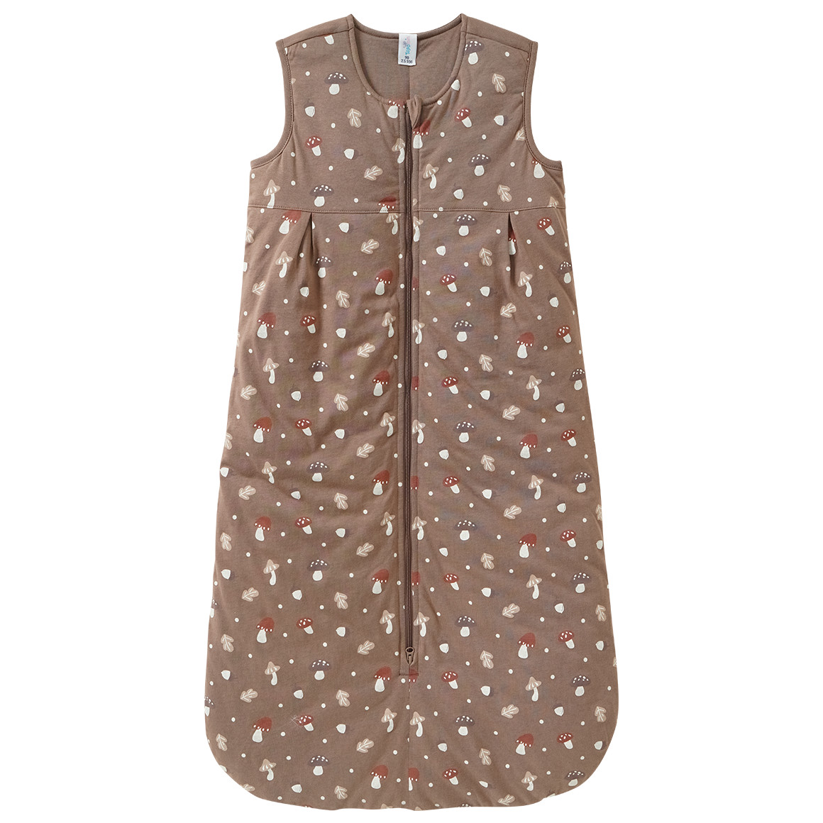 Baby Schlafsack mit Pilz-Allover