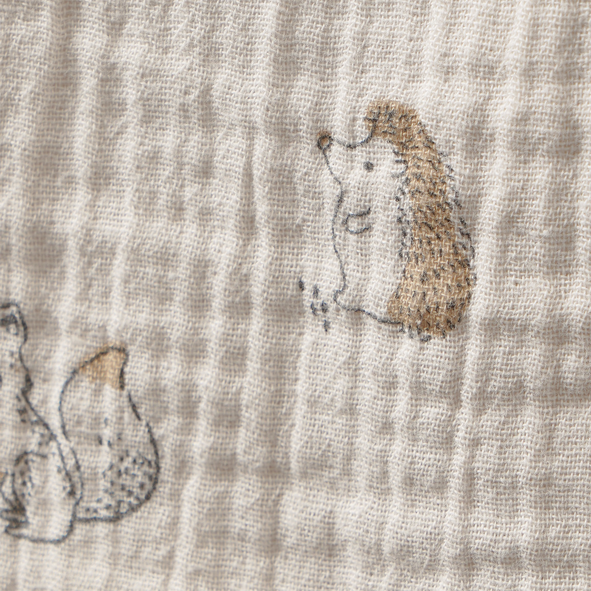 Baby Musselin-Schlafsack mit Waldtier-Print