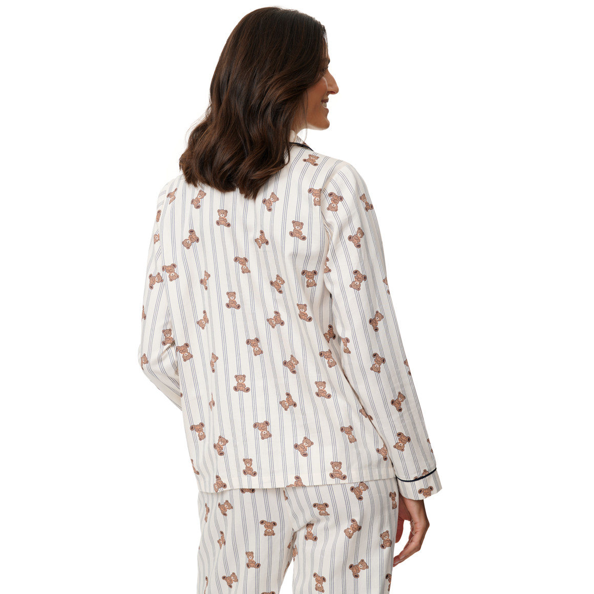 Damen Schlafanzug mit Bären-Print