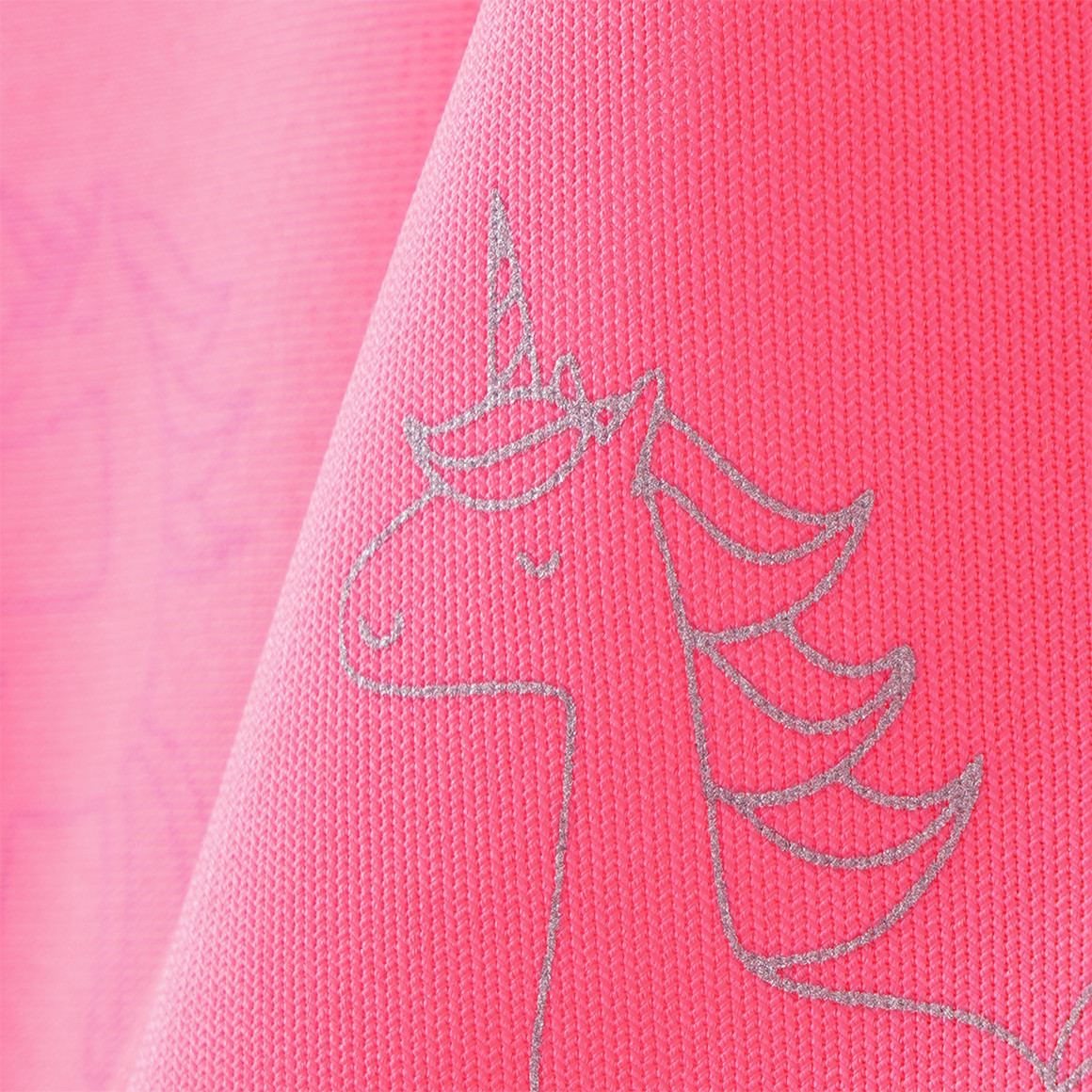 Mädchen Warnweste mit Einhorn-Motiven