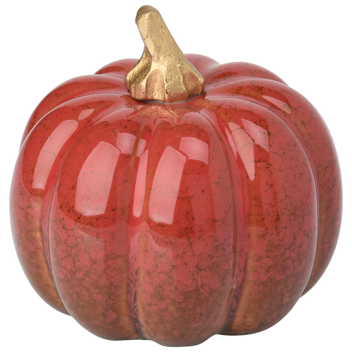 Deko-Kürbis aus Keramik